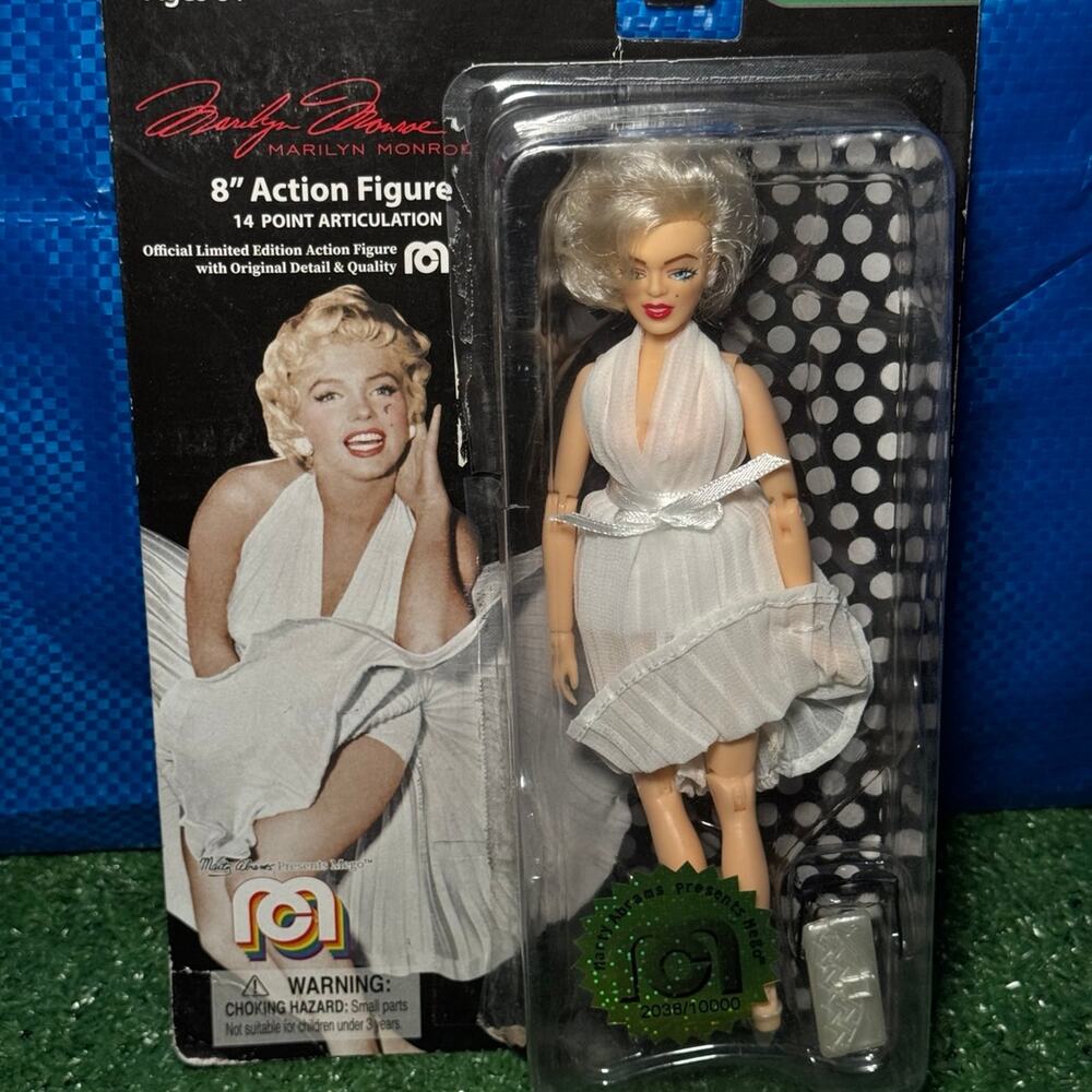 Mego Fanclub Legends Marilyn Monroe Official Limited Edition Action Figure Rare